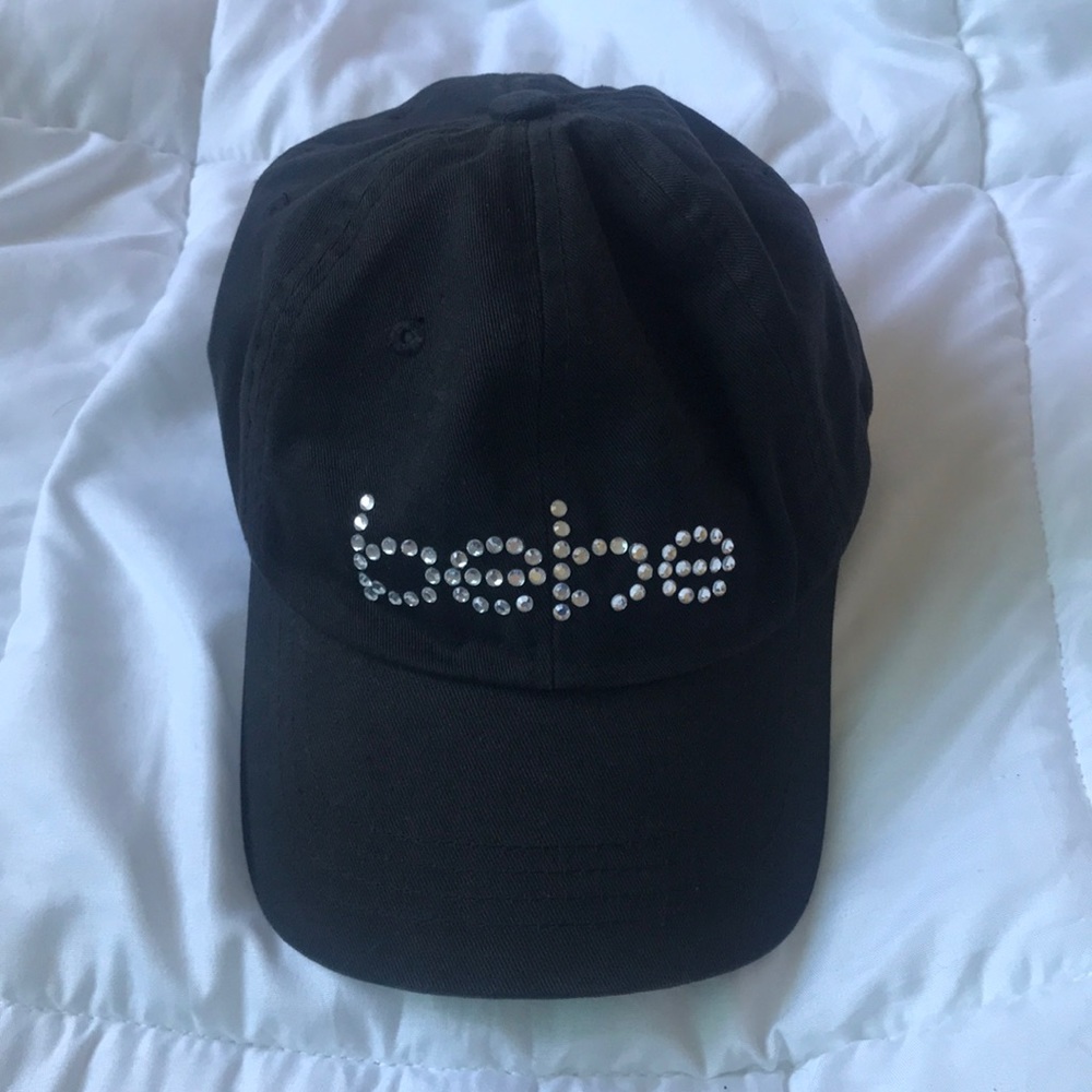 vintage bebe black cap